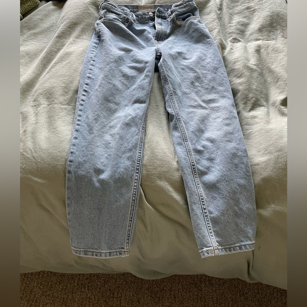 Everlane The Cheeky Jean size 28 (US 6) Cropped Light Wash